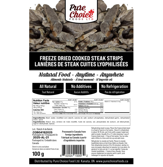 Pure Choice Foods Freeze Dried Jalapeño