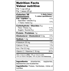 Bulk Freeze-Dried Organic Very Berry Burst | 4.5kg Wet | upto 25 Years