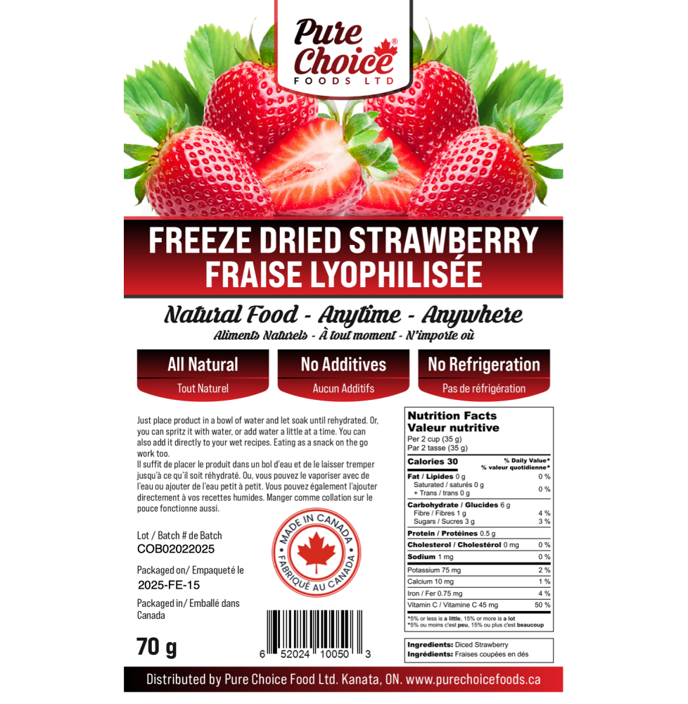 Bulk Freeze Dried Strawberry (read description)