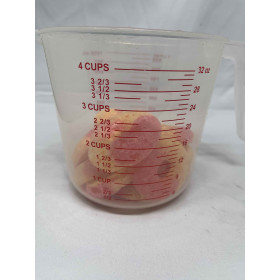 Bulk Freeze Dried Peach Rings 4.5Lbs Before FD