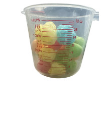 Freeze dried gummi sour poppers 74G