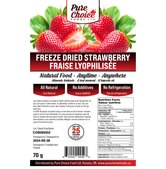 Freeze Dried Strawberry