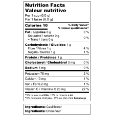 Freeze Dried Cauliflower