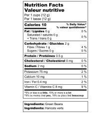 Freeze Dried Green Beans