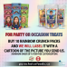 Rainbow Crunch Party pack Qty 10
