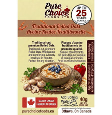 Emergency Long Term Rolled Oats | upto 25 Year Shelf Life