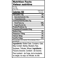 Emergency Long Term Rolled Oats | upto 25 Year Shelf Life