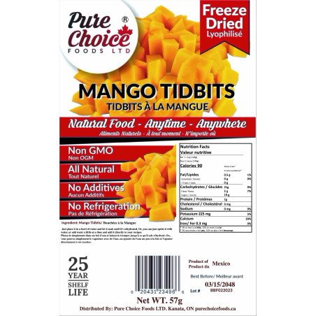 Freeze Dried Mango 57g