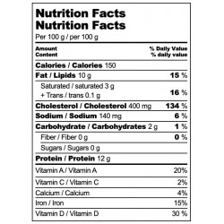 Eggs - Whole Powdered Freeze Dried