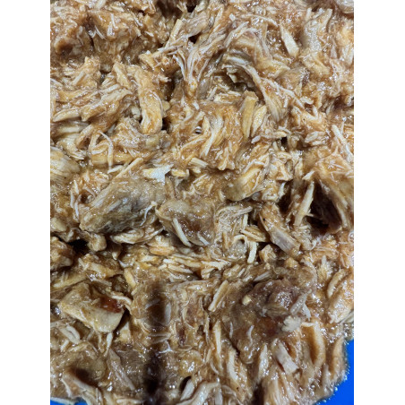 Freeze Dried Pulled Pork Bulk 30 Lbs before Drying