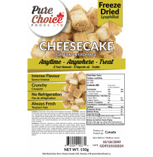 Freeze Dried Cheesecake