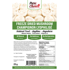 Freeze Dried Mushrooms 23g